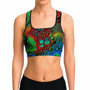 Oil Spill Sports Bra