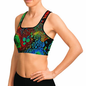 Oil Spill Sports Bra