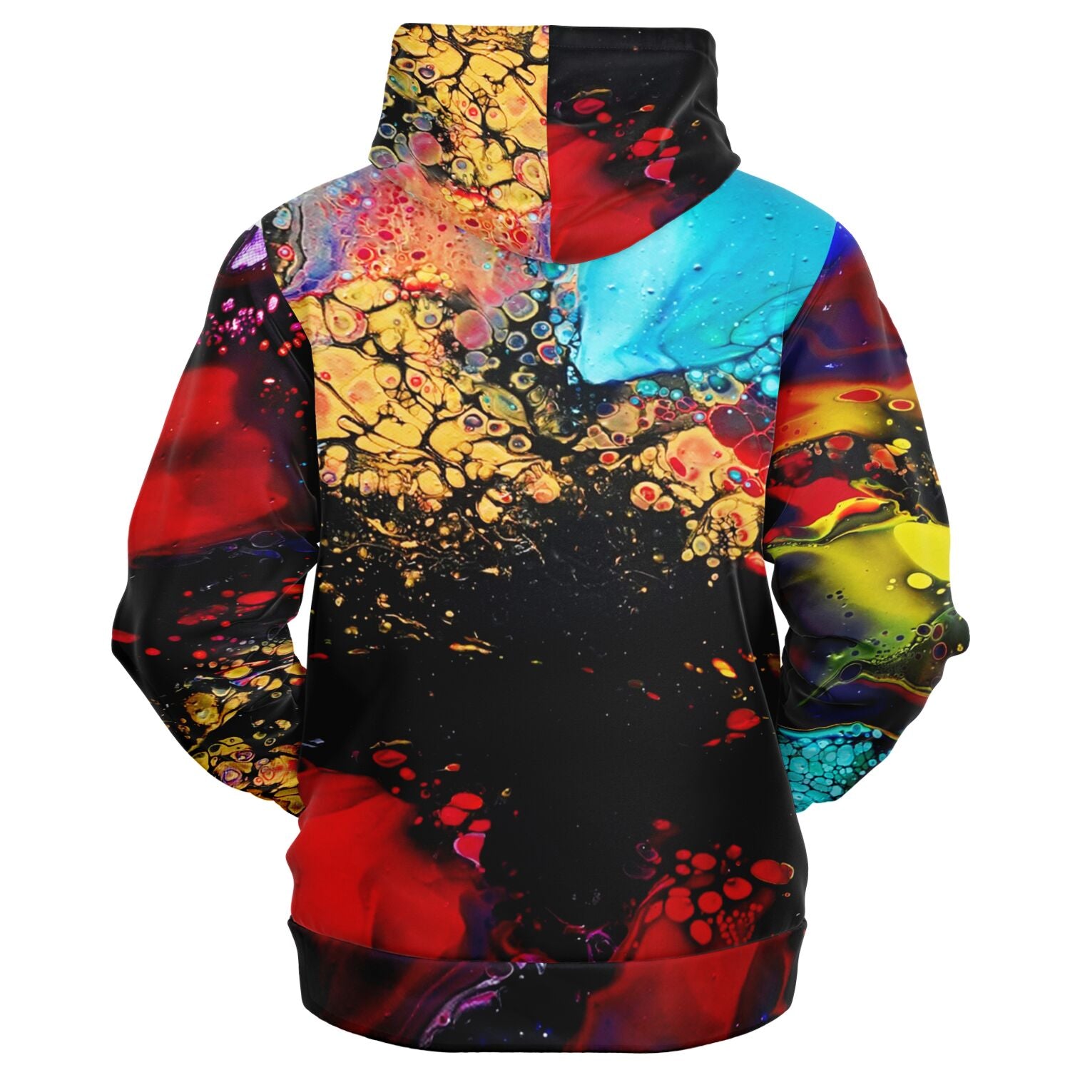 Blooming Colours Zip Up Hoodie