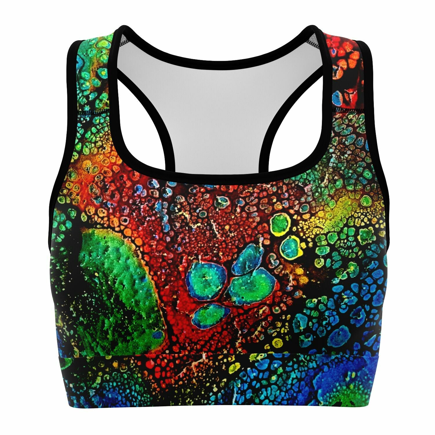 Oil Spill Sports Bra