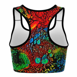 Oil Spill Sports Bra