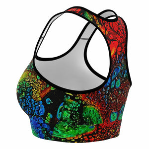 Oil Spill Sports Bra