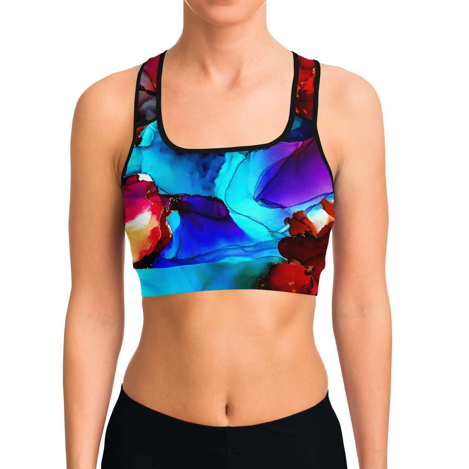 Berry Crush Sports Bra