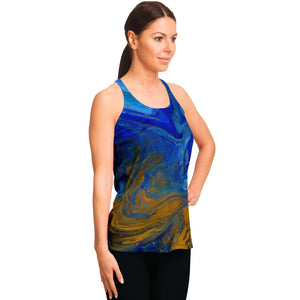 Flowy Racerback Tank Top - Serenity