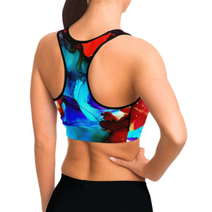 Berry Crush Sports Bra