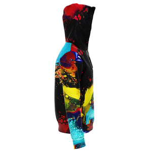 Blooming Colours Zip Up Hoodie