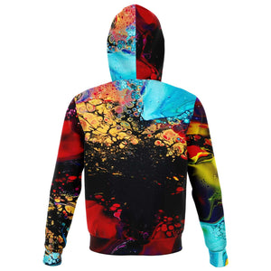 Blooming Colours Zip Up Hoodie