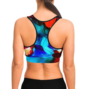 Berry Crush Sports Bra