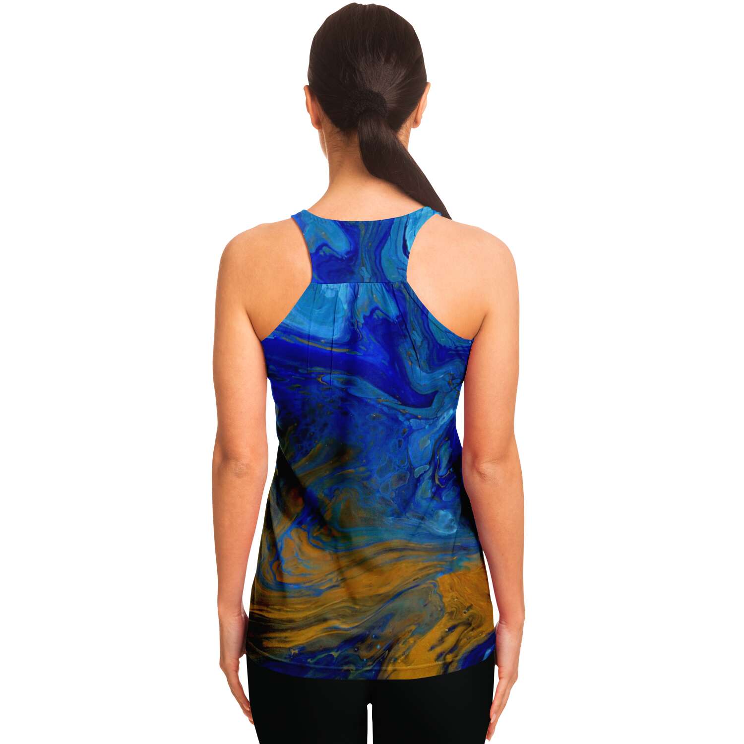 Flowy Racerback Tank Top - Serenity