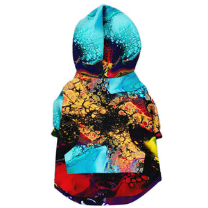 Blooming Colours Dog Hoodie