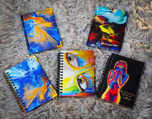 Manifest Journal - Colourful Contour - Spiral