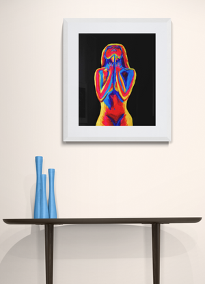 Colourful Contour - Art Print