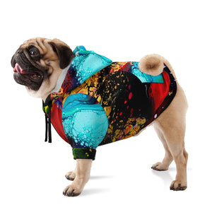 Blooming Colours Dog Hoodie