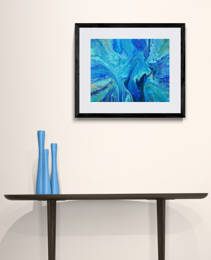 Blue Marble - Art Print